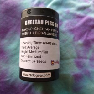 Cannarado Genetics Cheetah Piss bx